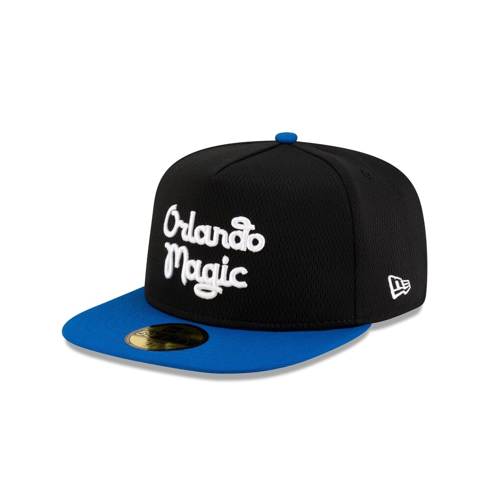 New Era Orlando Magic Dashmark Mesh 59FIFTY A-Frame Fitted Hat - Size 7 1/4